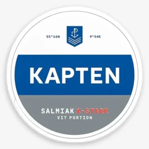 Kapten Salmiak White Extra Strong