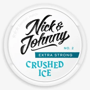 Nick and Johnny Crushed Ice White